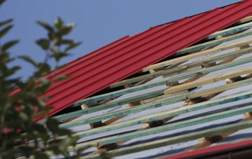White Oak corrugated roofing costs
