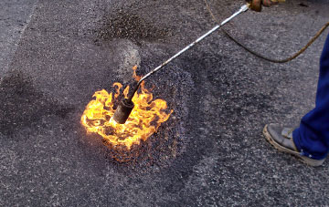 White Oak flat roofing repairs
