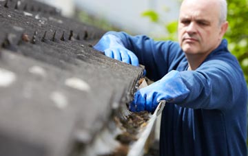 cleaning and inspecting White Oak roofs